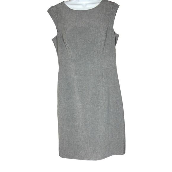 The Limited Women's Sleeveless Bateau Sheath Dress Gray Size 12 - Picture 1 of 10